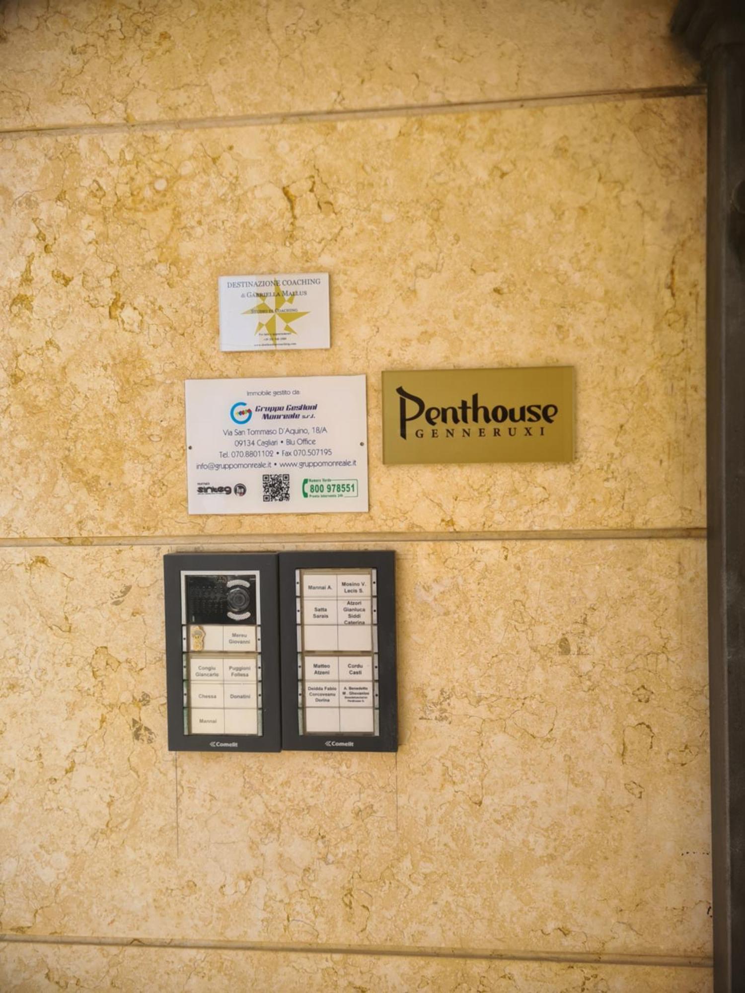 Penthouse Genneruxi Cagliari Exterior foto